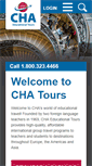 Mobile Screenshot of cha-tours.com